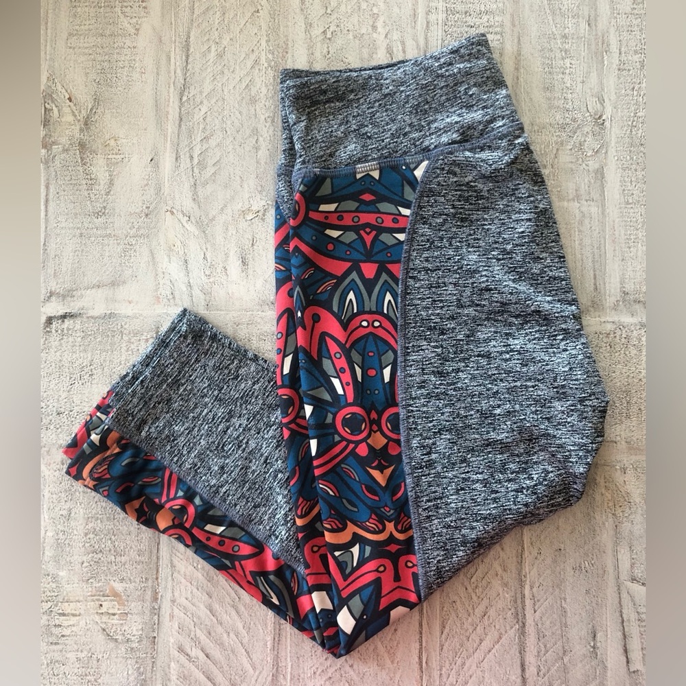 Stylish Gray and Multicolor women’s  Leggings